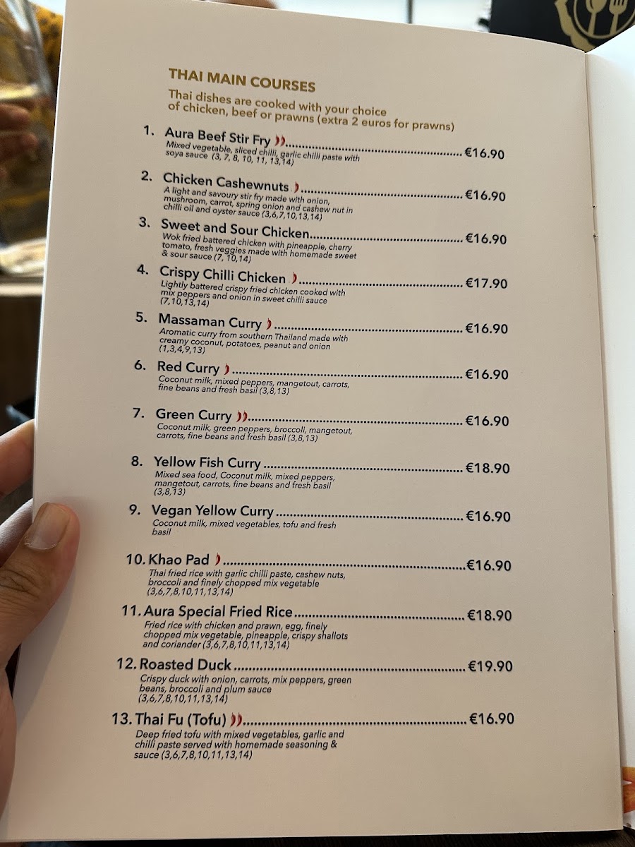 Menu Aura Indian & Thai Cuisine-5